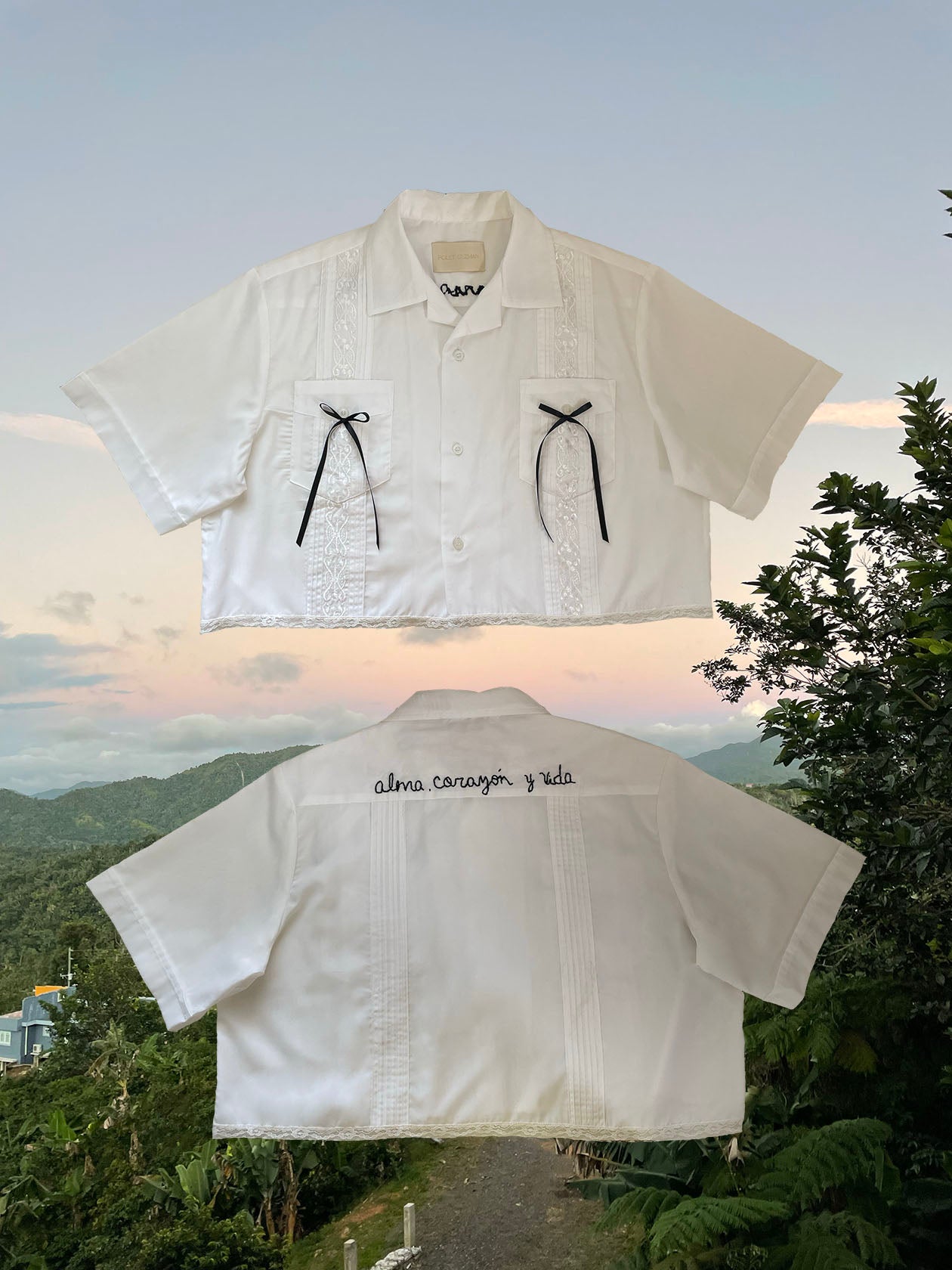 Guayabera “Alma, corazón y vida